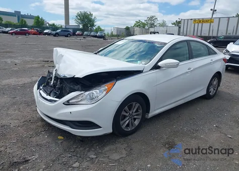 2014 Hyundai Sonata Gls from USA, damaged, VIN 5NPEB4AC9EH906089